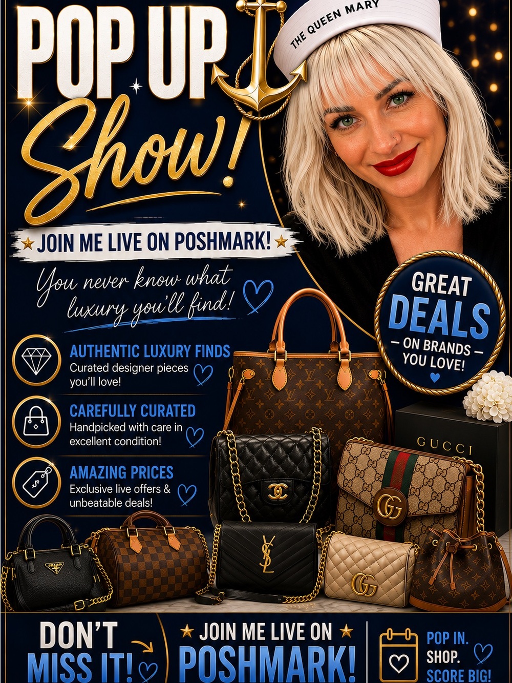 Pop Up Show! ALL ABOARD 🛳️ 🌊